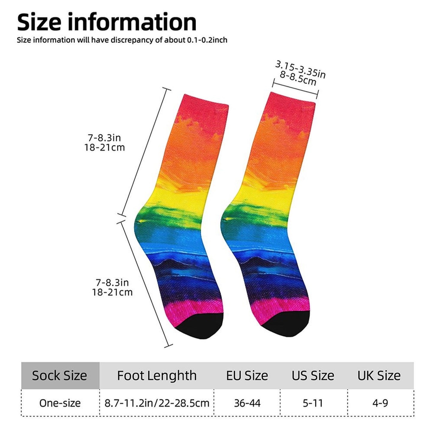 Custom Socks with Picture Text, Personalized Unisex Sock Gifts for Men Women - Printgiftyk