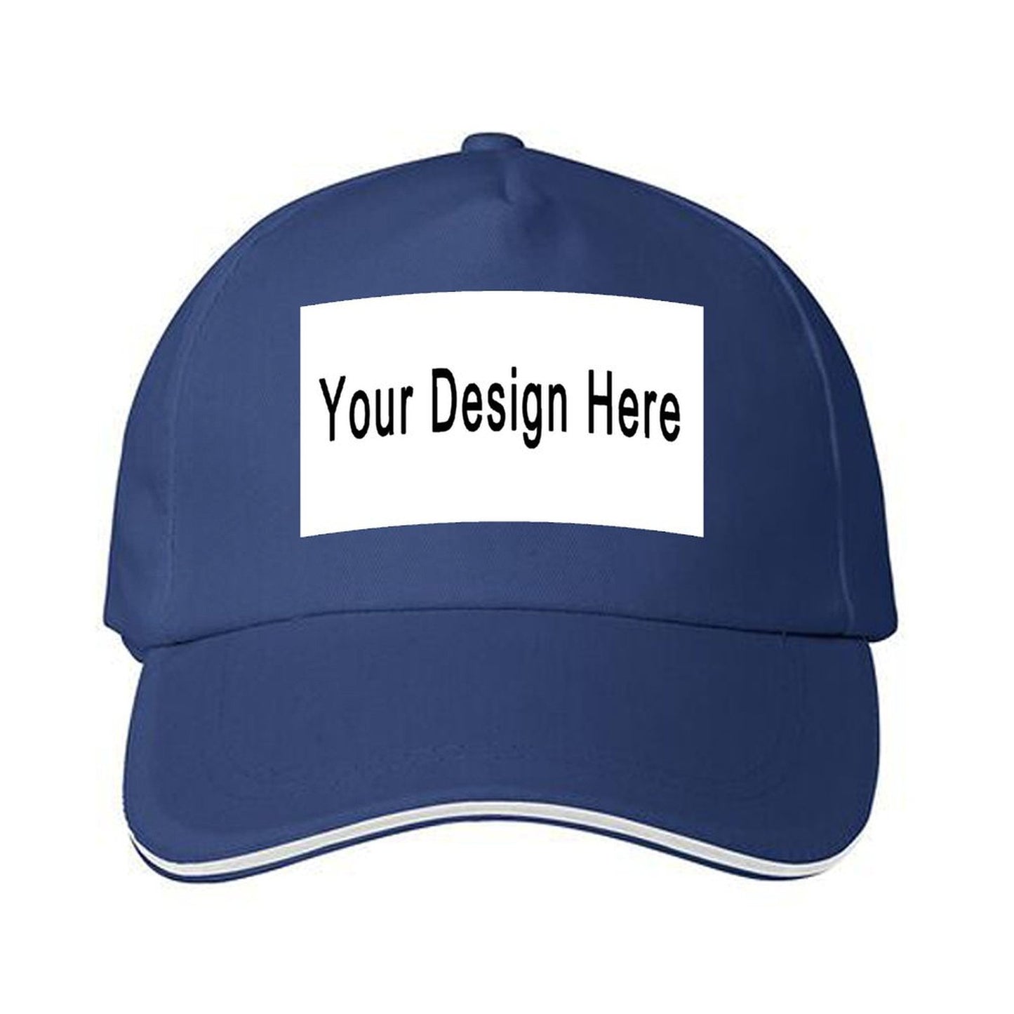 Custom Baseball Cap with Your Text,Personalized Adjustable Trucker Caps for Gifts - Printgiftyk