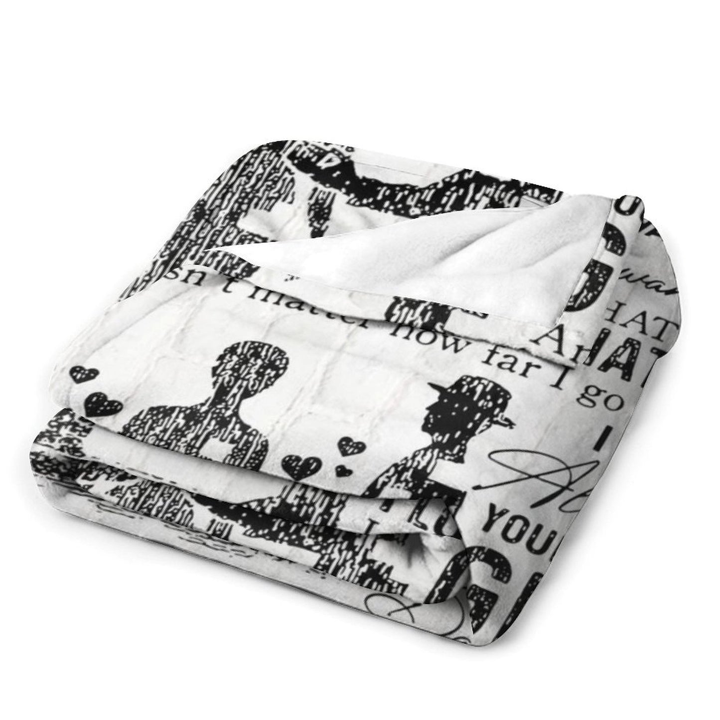Parent Gifts Dad and Mom Blanket for Parents from Daughter Soft Flannel Throw Blanket - Printgiftyk