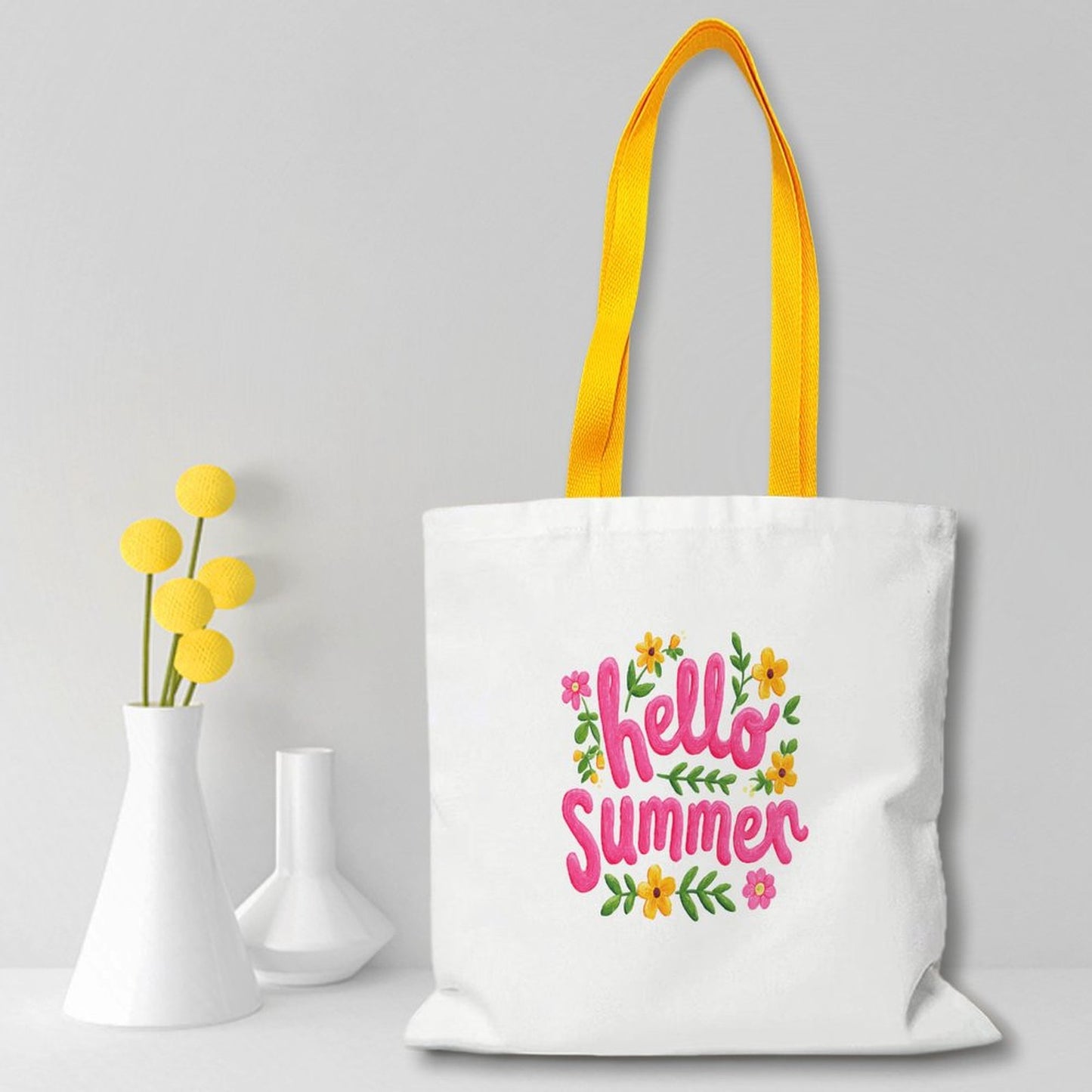 Custom Canvas Tote Shopping Bag for Women Personalized Grocery Tote Bags with Your Photo Logo Text - Printgiftyk