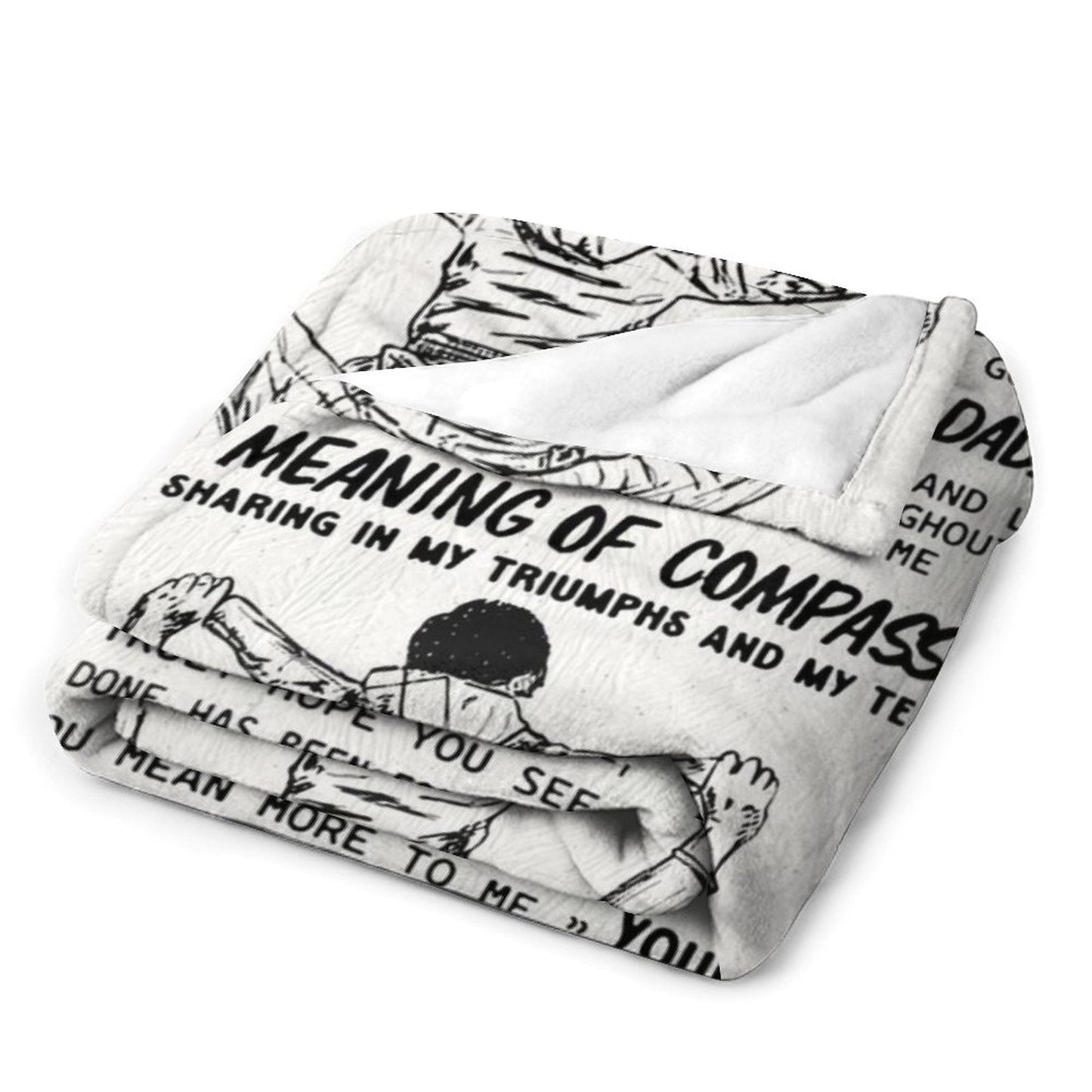 Gifts for Dad To My Dad Blanket from Son Best Gift for Fathers Day Birthday Christmas - Printgiftyk