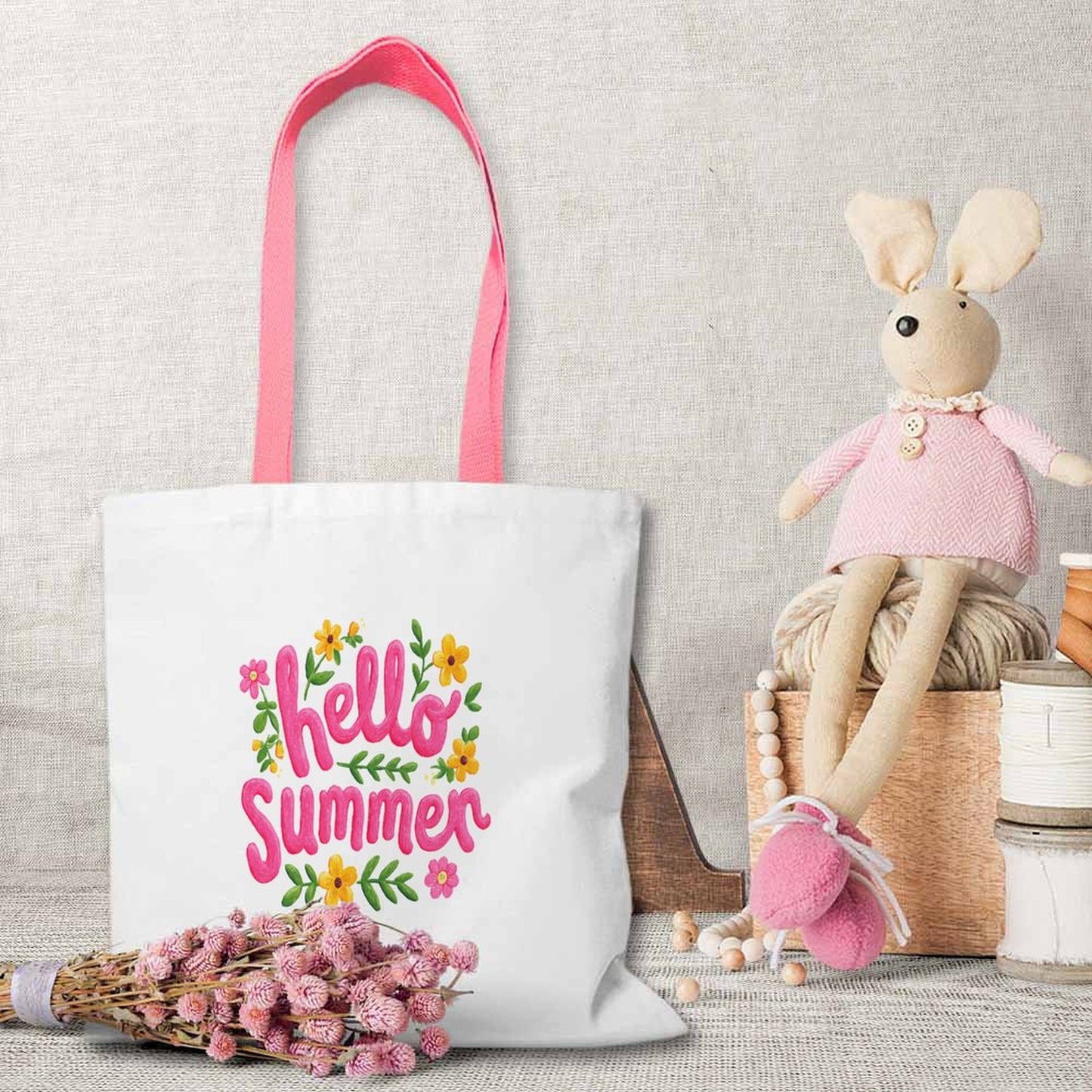 Custom Canvas Tote Shopping Bag for Women Personalized Grocery Tote Bags with Your Photo Logo Text - Printgiftyk