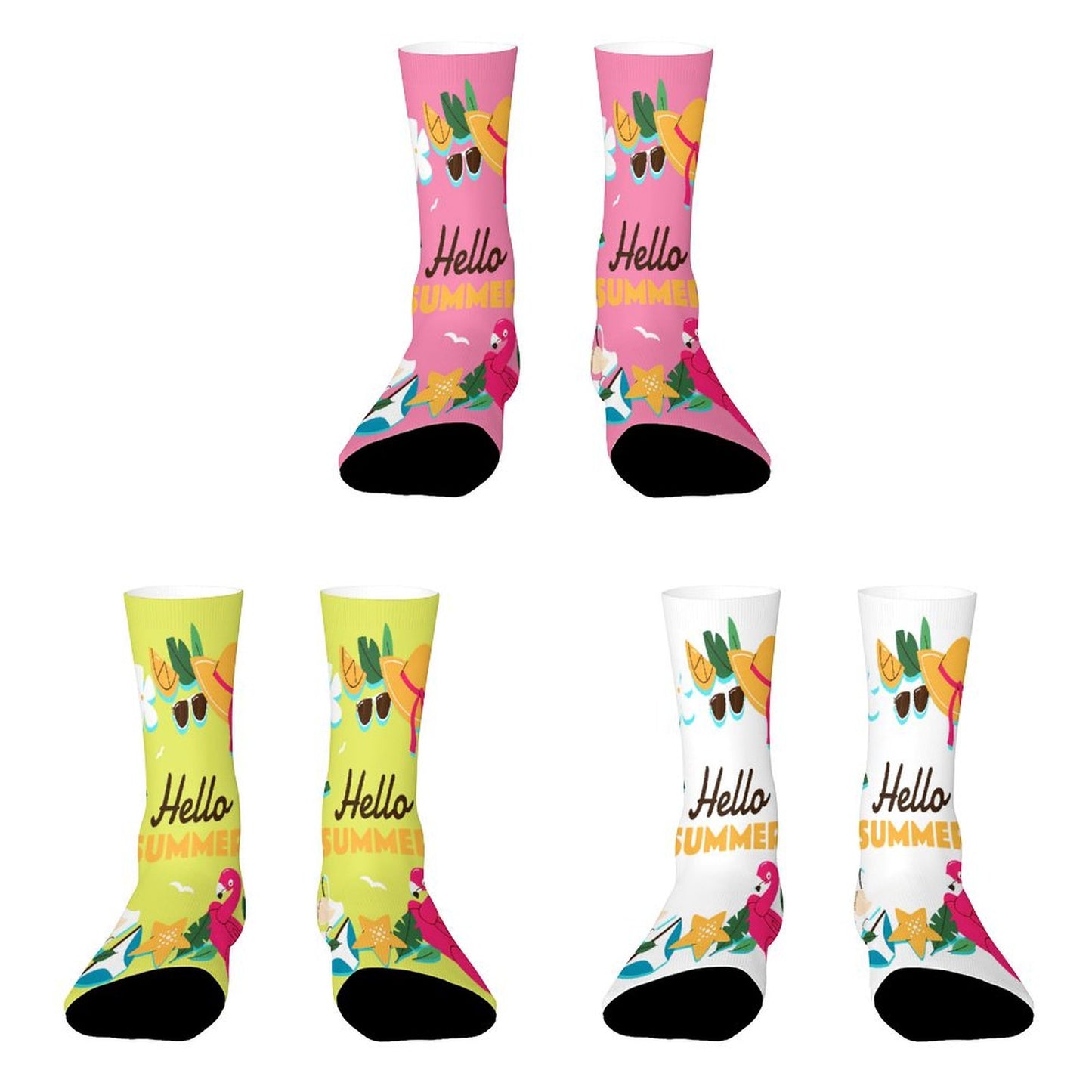Custom Kids Socks with Picture, Personalized Unisex Sock Gifts for Child Youth - Printgiftyk