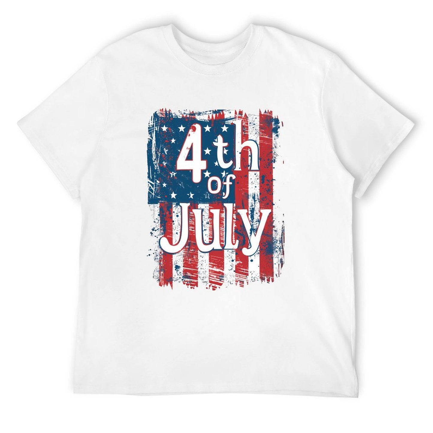 American Flag Shirts 4th of July Short SleeveT-Shirt for Men & Women - Printgiftyk