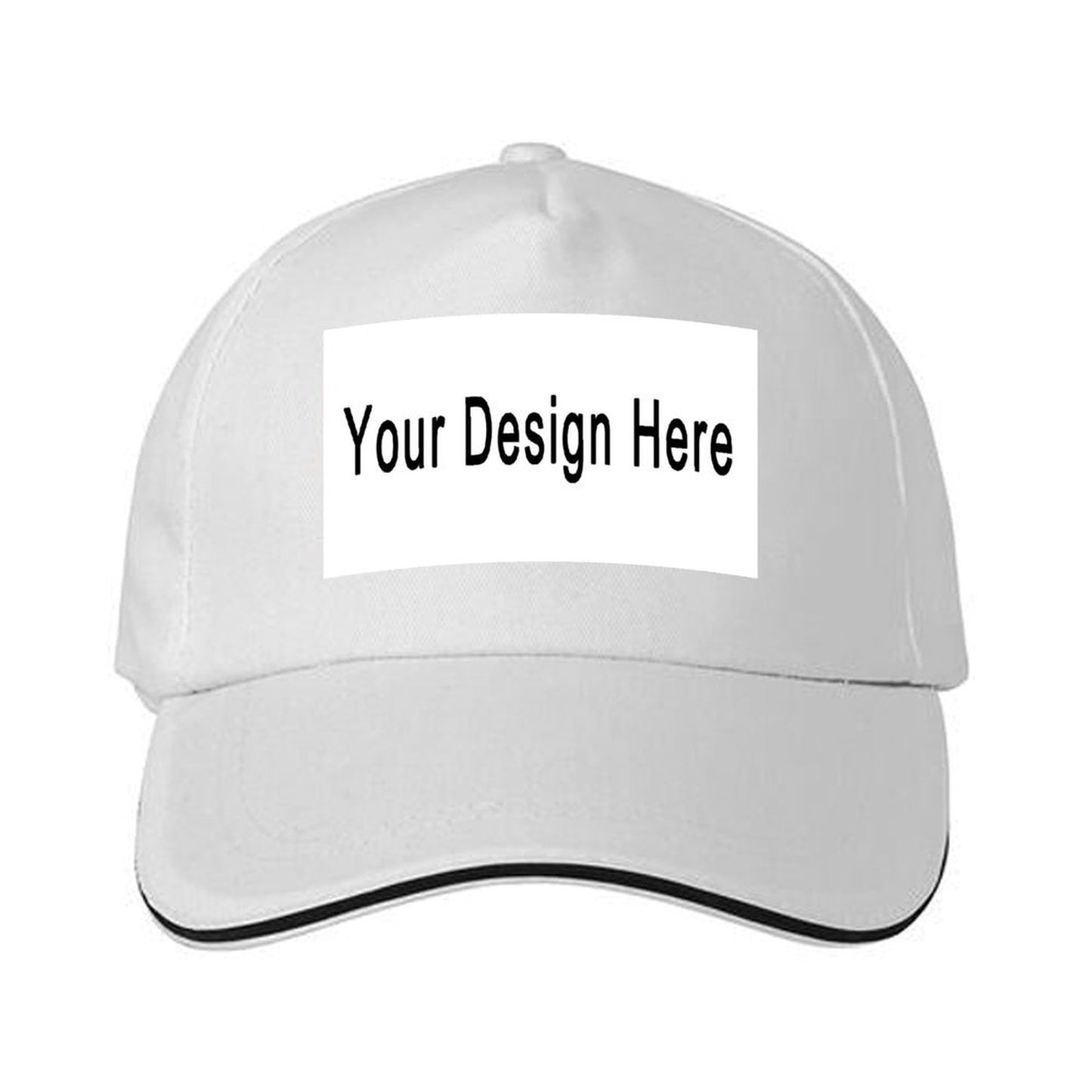 Custom Baseball Cap with Your Text,Personalized Adjustable Trucker Caps for Gifts - Printgiftyk