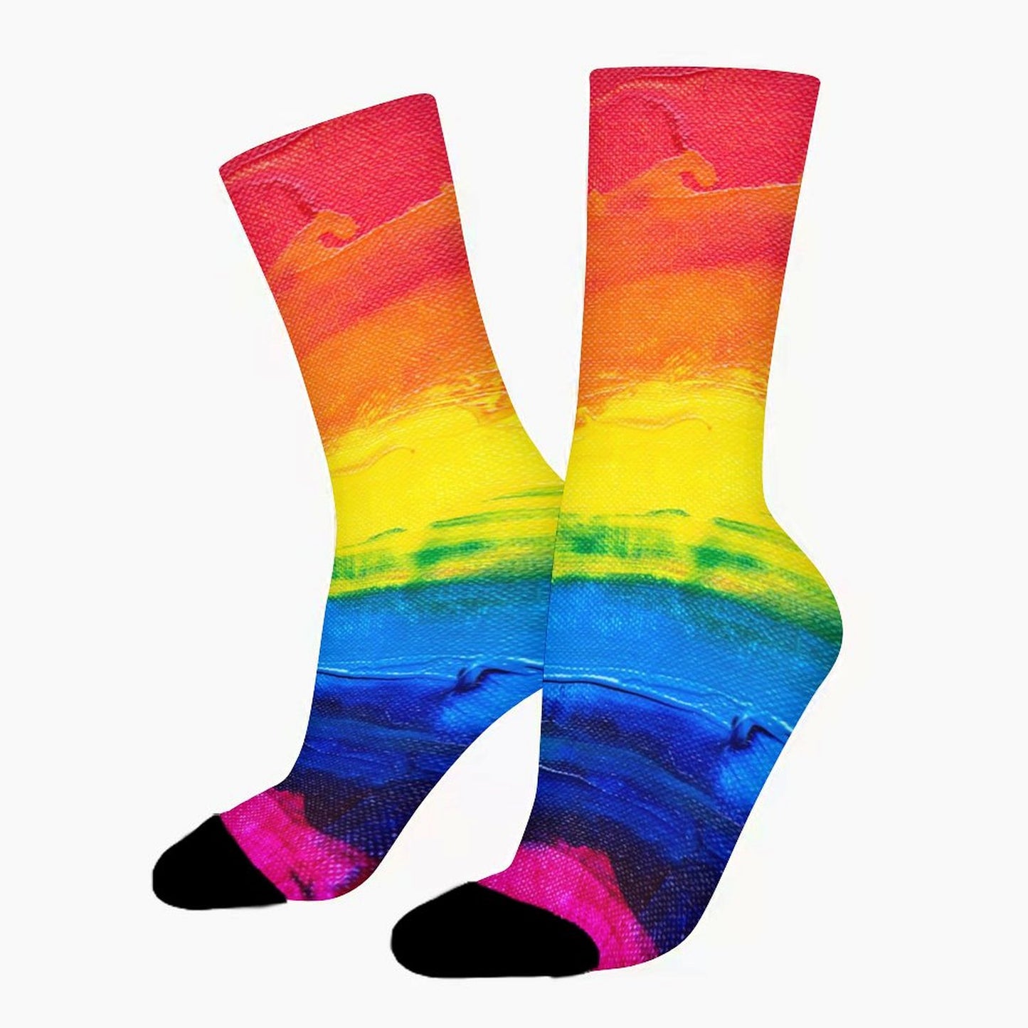 Custom Socks with Picture Text, Personalized Unisex Sock Gifts for Men Women - Printgiftyk