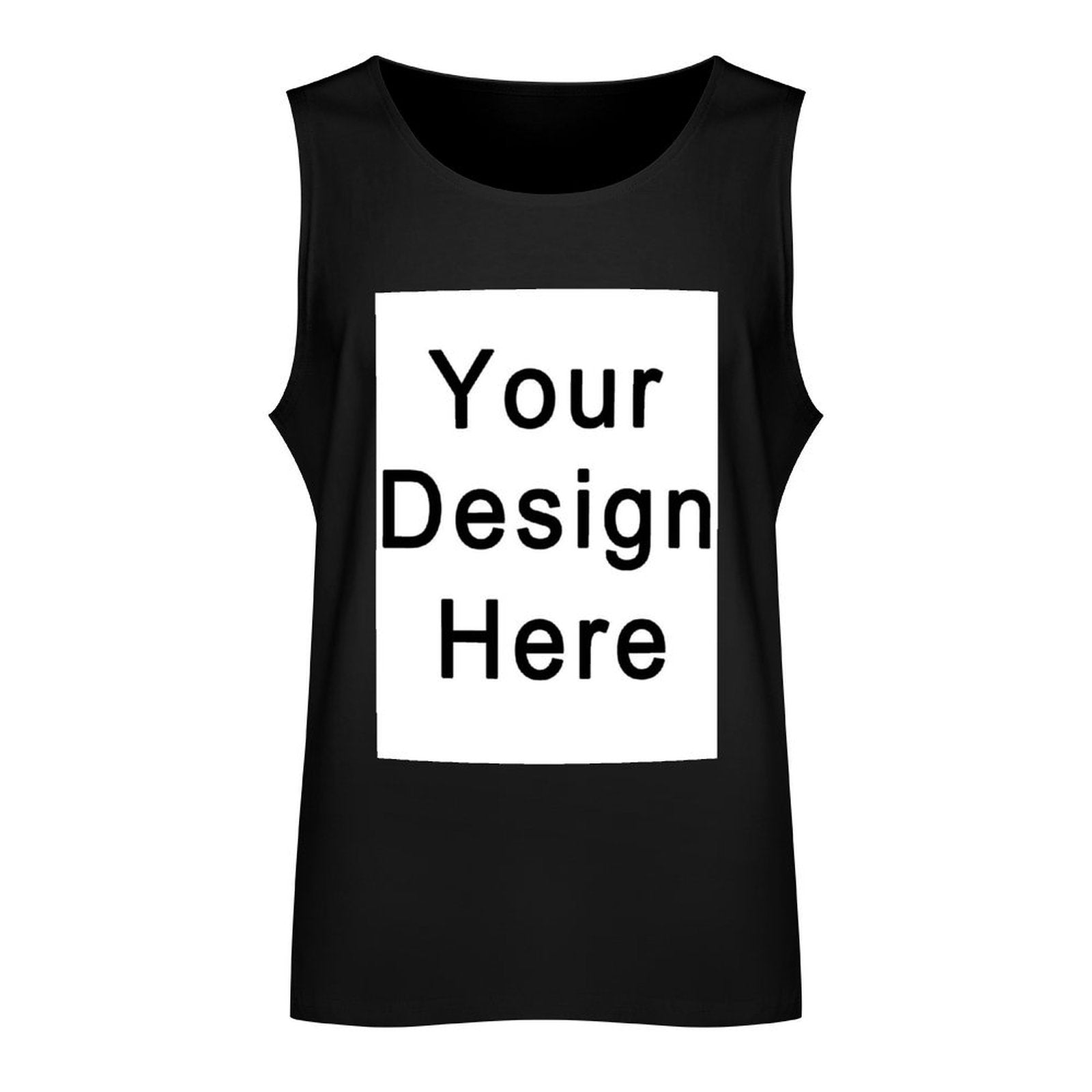 Custom Cotton Tank Top with Your Image Or Logo for Men and Women - Printgiftyk