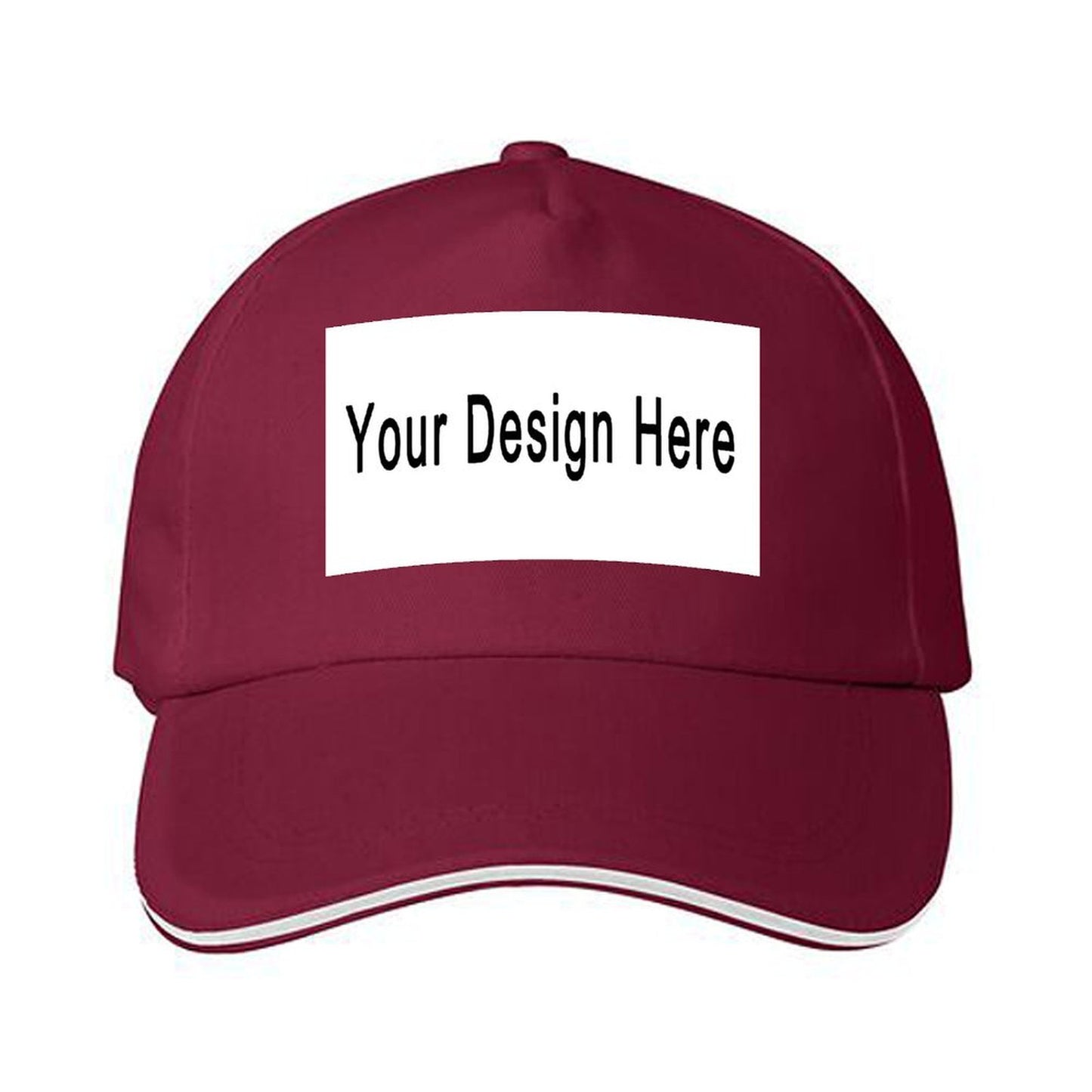 Custom Baseball Cap with Your Text,Personalized Adjustable Trucker Caps for Gifts - Printgiftyk