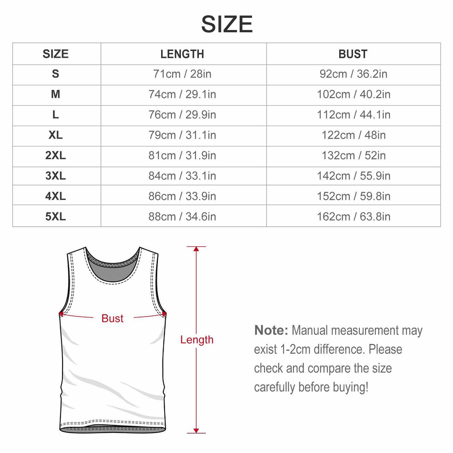 USA Flag 4th July American Red White Blue Star Stripes Patriotic Cotton Tank Top for Men and Women - Printgiftyk