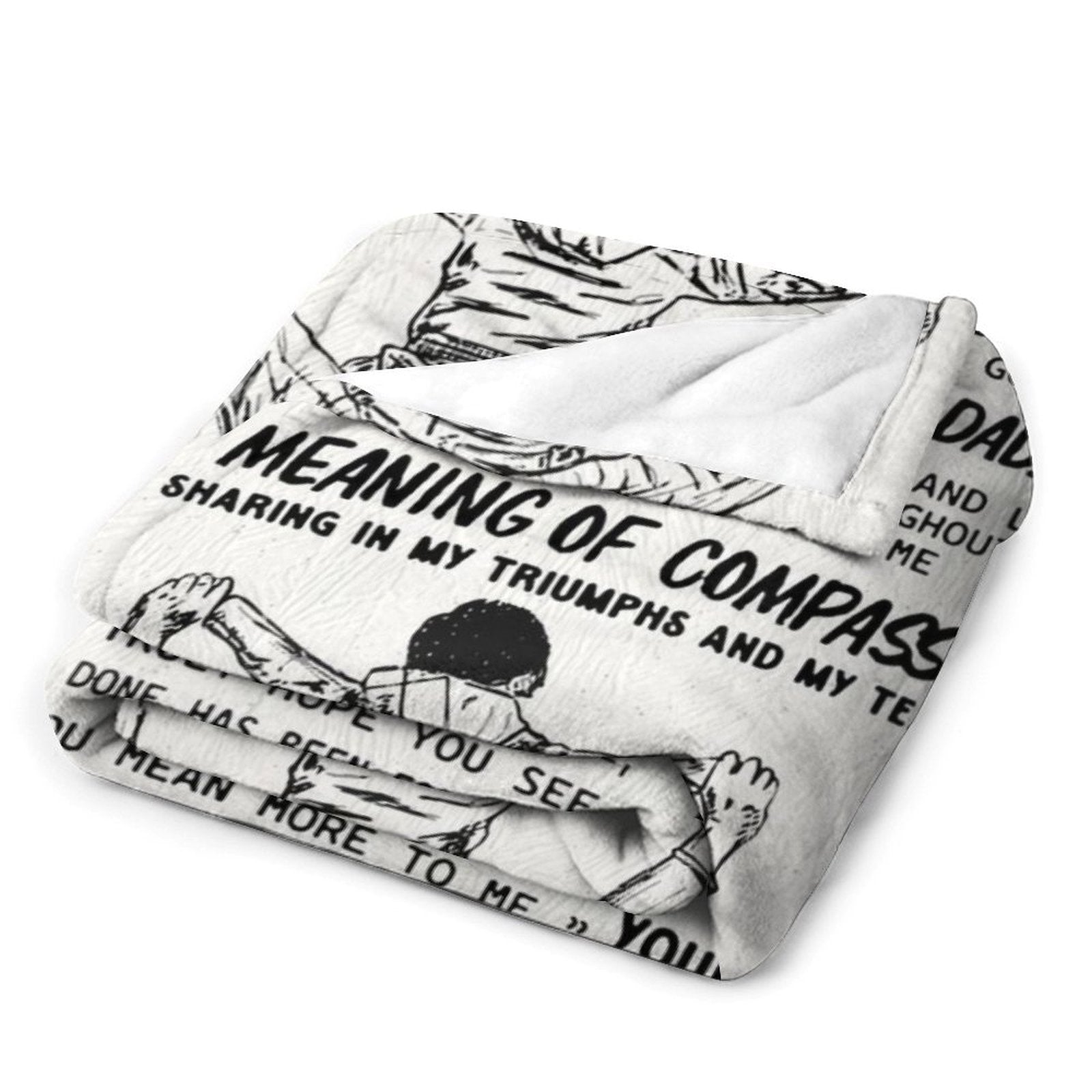 Gifts for Dad To My Dad Blanket from Son Best Gift for Fathers Day Birthday Christmas - Printgiftyk