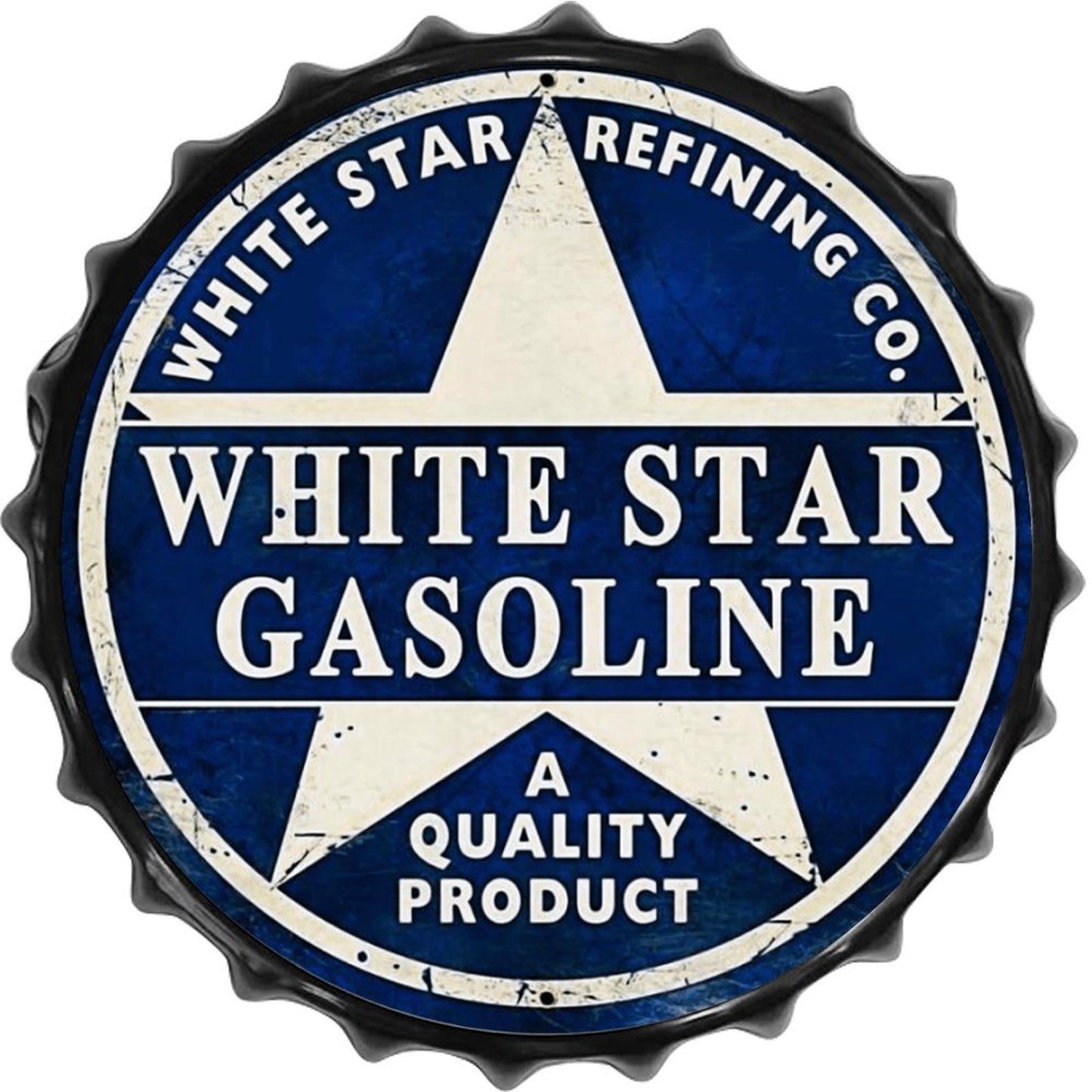 Custom Bottle Cap Metal Signs Personalized Metal Signs for Outdoors Vintage Tin Sign - Printgiftyk