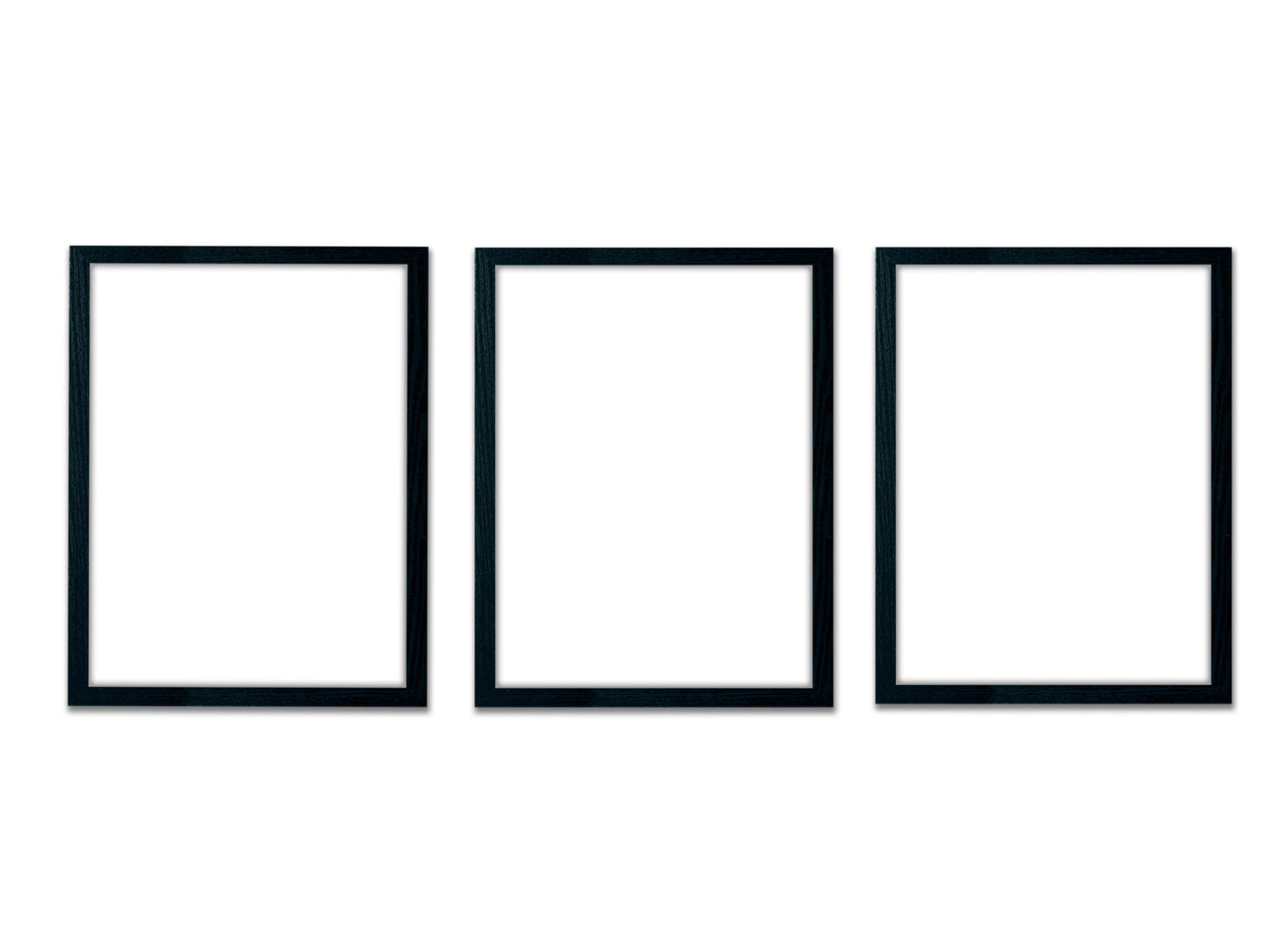 Picture Frame Display Pictures, Wall Hanging Photo Frames Black, 3 Pack - Printgiftyk