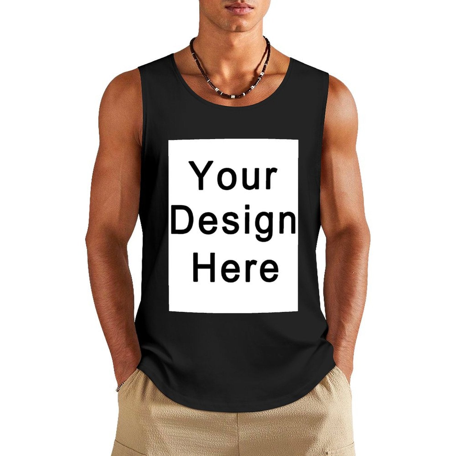 Custom Cotton Tank Top with Your Image Or Logo for Men and Women - Printgiftyk