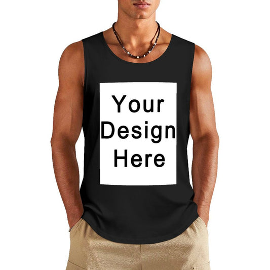 Custom Cotton Tank Top with Your Image Or Logo for Men and Women - Printgiftyk