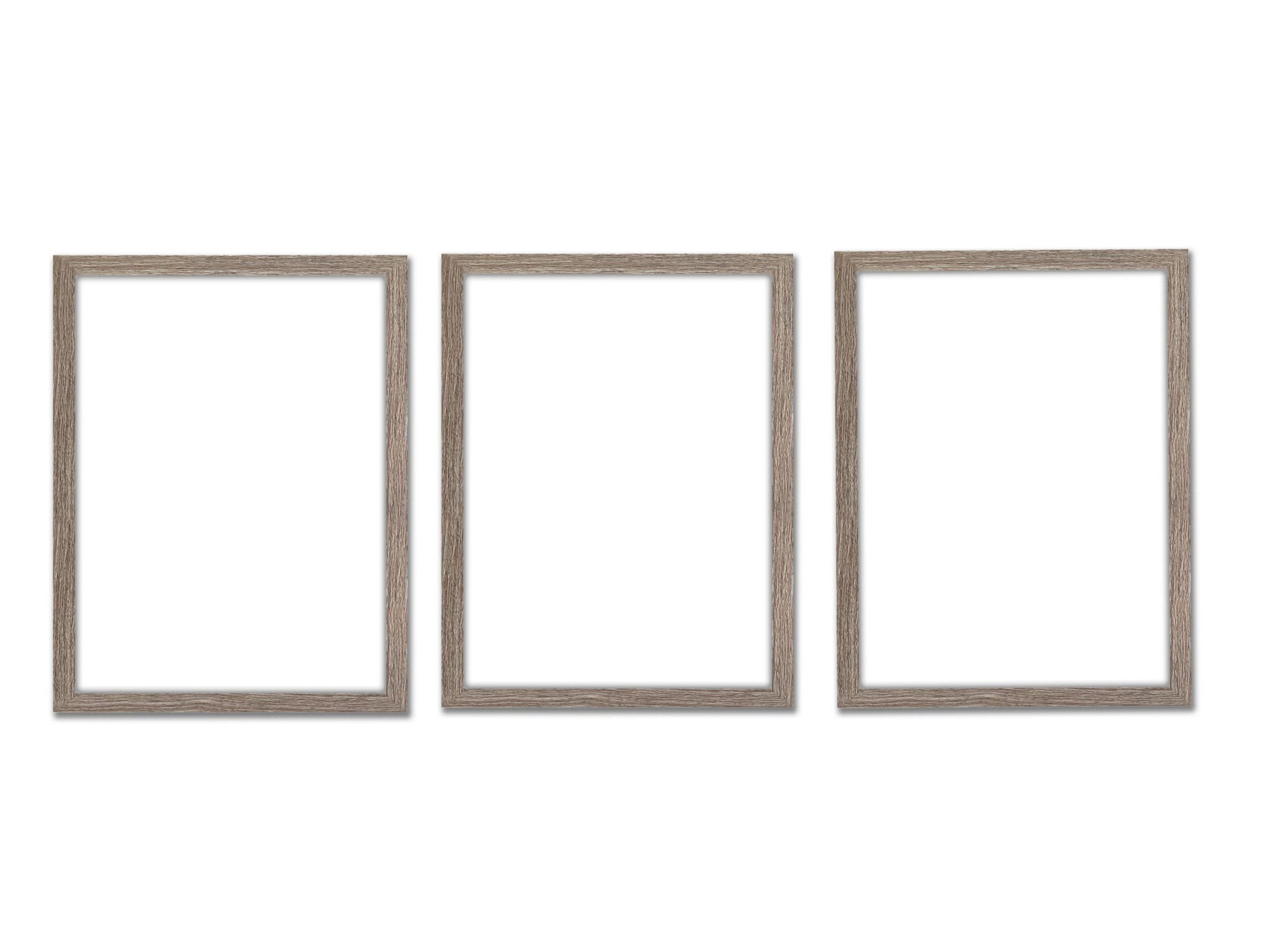 Picture Frame Display Pictures, Wall Hanging Photo Frames Gray, 3 Pack - Printgiftyk